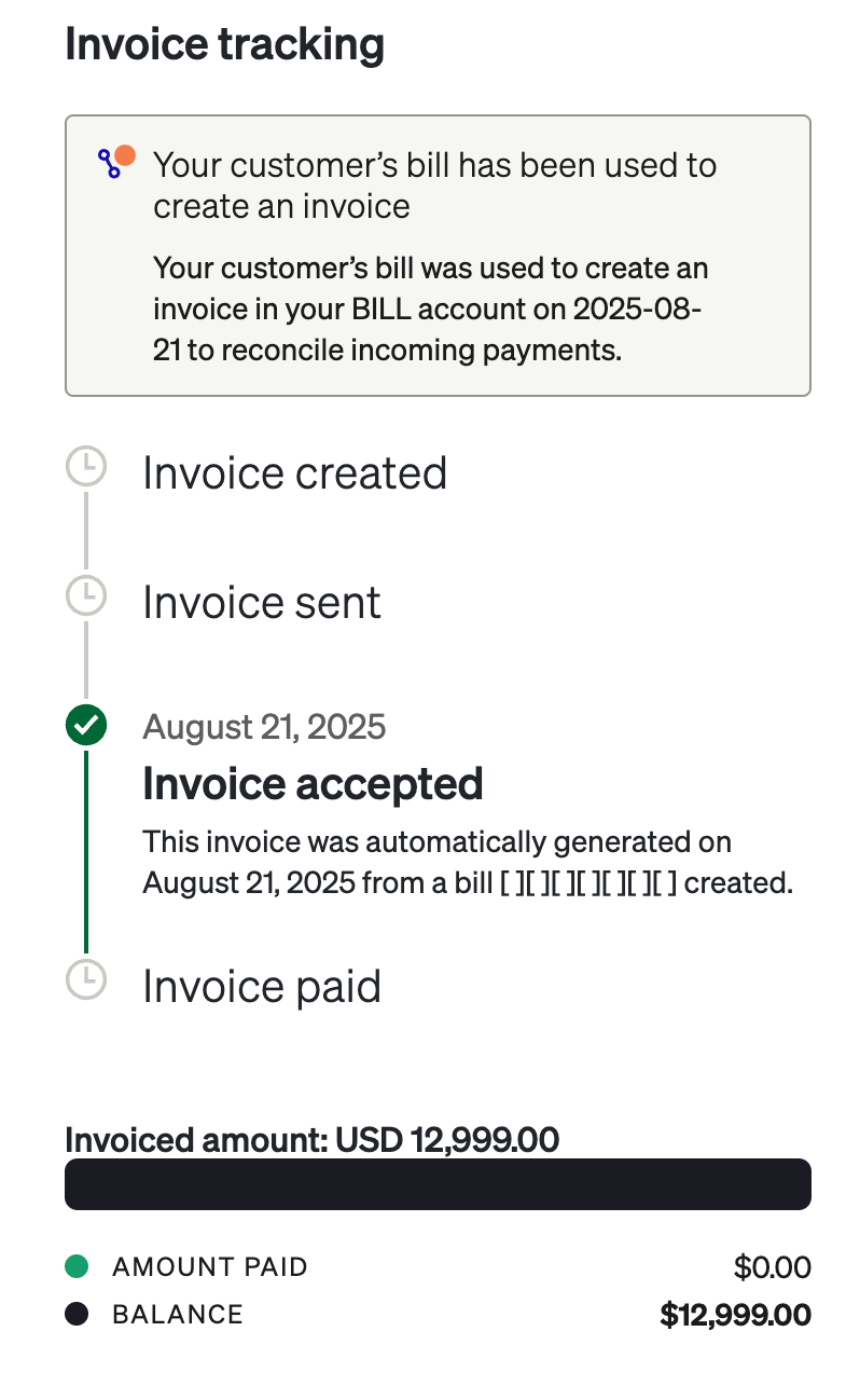 Chimoney Invoice